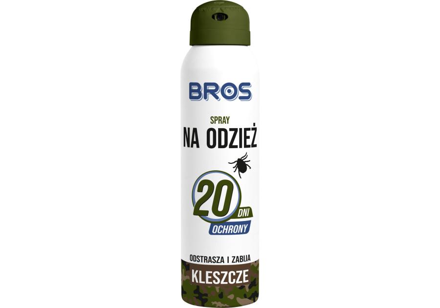 Spray na odzież odstraszający kleszcze 90 ml BROS
