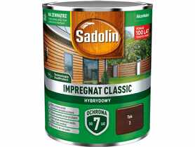 Impregnat ochronno-dekoracyjny hybrydowy Classic 0,75 L teak SADOLIN