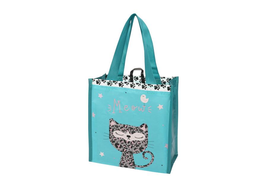 Torba na zakupy RPET 26x15x27 cm Miau SIMPLE SOLUTIONS