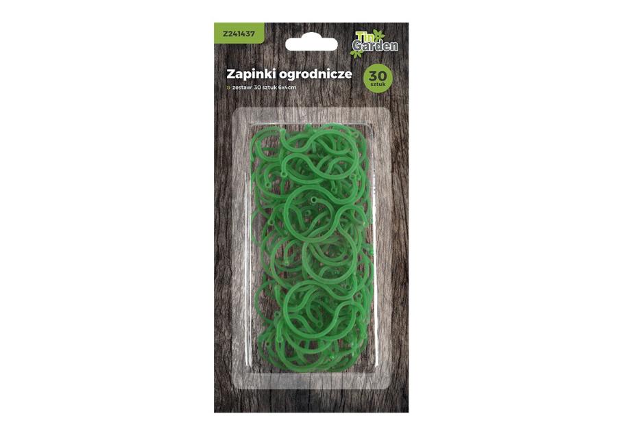 Zapinki ogrodnicze  6x4 cm - 30 szt. TIN TOURS