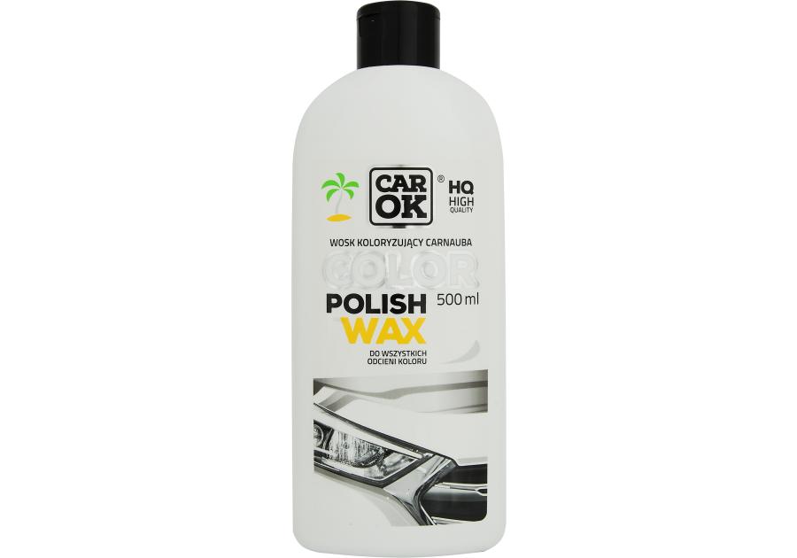 Wosk koloryzujący Carnauba biały 500 ml CAR OK