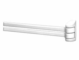 Wieszak na ręcznik Laguna 40 cm biały BISK