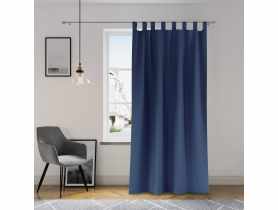 Zasłona Tab granatowy 140x250 cm AMELIAHOME
