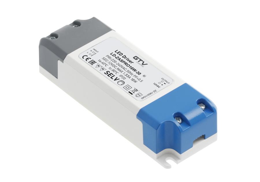Zasilacz LED Pro 16 W GTV