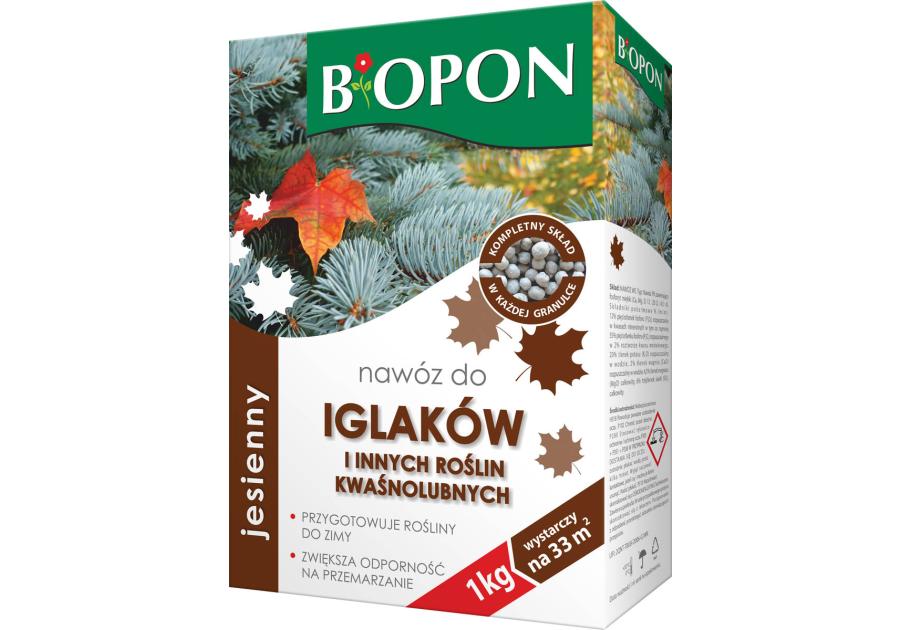 Nawóz jesienny do iglaków 1 kg BIOPON