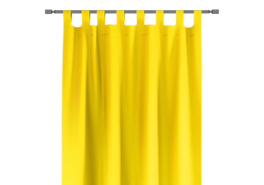Zasłona Tab żółty 140x250 cm AMELIAHOME