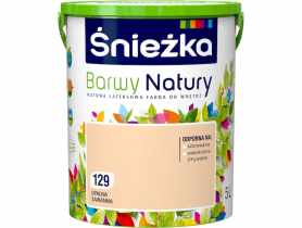 Farba do ścian i sufitów upalna sawanna 5 L ŚNIEŻKA