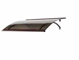 Zadaszenie Swing PC 160x87x27 cm brąz GUTTA