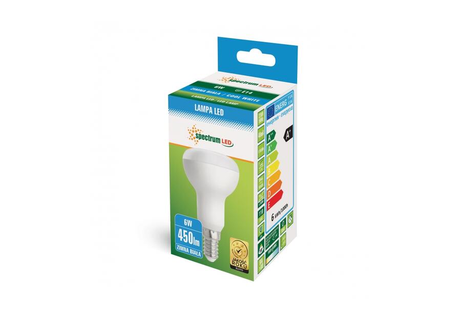 Żarówka LED 6 W E14 z mleczną szybką SPECTRUM