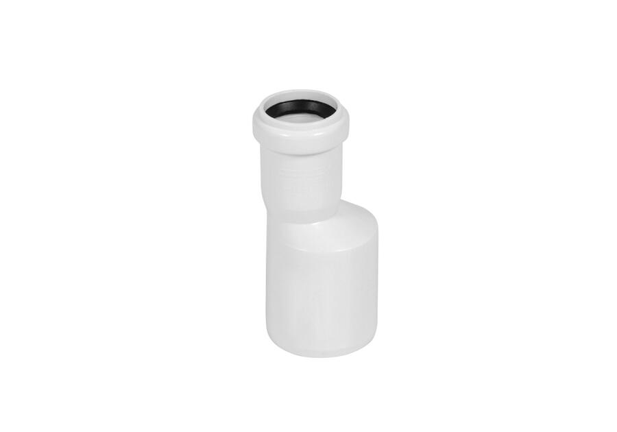 Redukcja 50 mm x 32 mm prosta biała TYCNER
