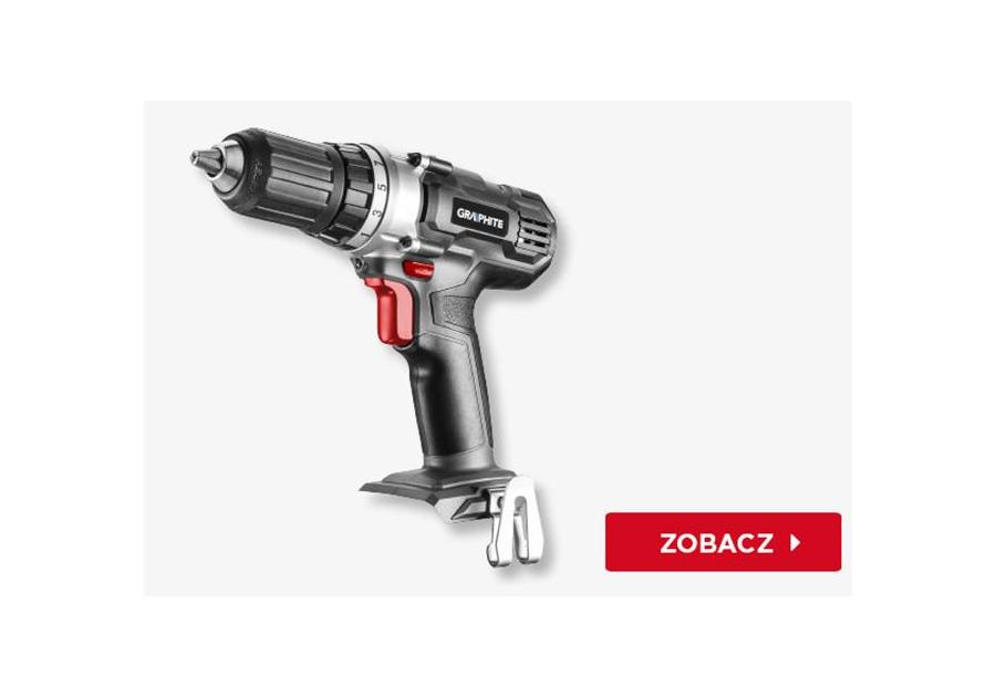 Wiertarko-wkrętarka akumulatorowa 18 V 58G006 Energy+ GRAPHITE