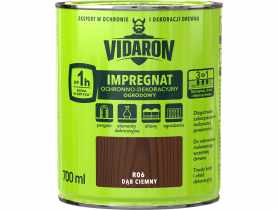 Impregnat ochronno-dekoracyjny dąb ciemny 0,7 L VIDARON