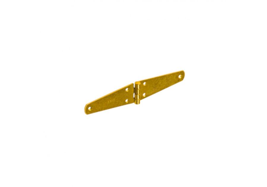 Zawias trójkątny splatany 200x40x2 mm DMX