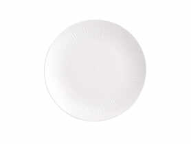 Talerz deserowy Alessia 20,5 cm porcelana kremowa ALTOMDESIGN