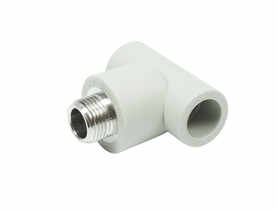 Trójnik PP 25 mm x 3/4 x 25 mm gwint zewnętrzny TYCNER