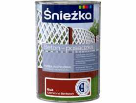 Farba Beton-Posadzka czerwony tlenkowy 1 L ŚNIEŻKA