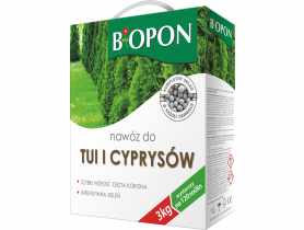 Nawóz do tui i cyprysów 3 kg BIOPON