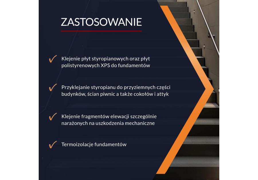 Klej do płyt Xps w wersji pistoletowej szary 750 ml TYTAN PROFESSIONAL