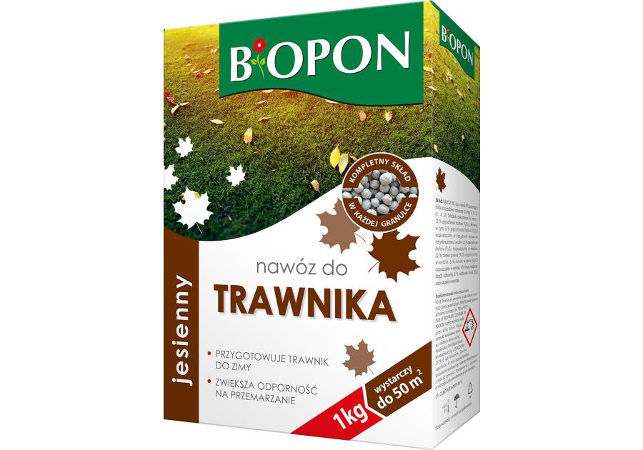 Nawóz jesienny do trawnika 1 kg BIOPON