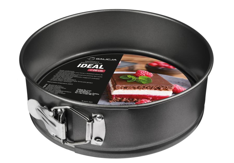 Tortownica nieprzywieralna Ideal 20 cm GALICJA
