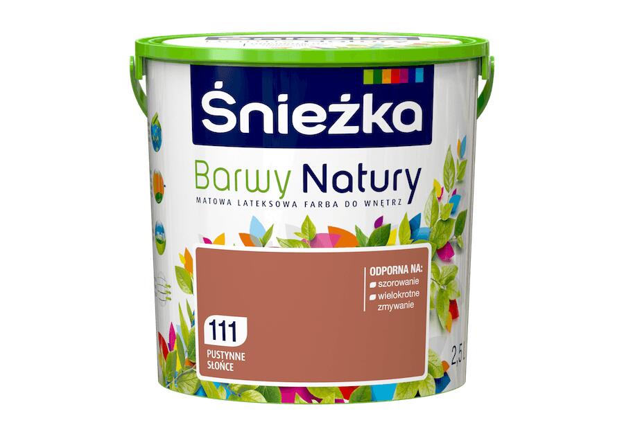 Farba do ścian i sufitów pustynne słońce 2,5 L ŚNIEŻKA