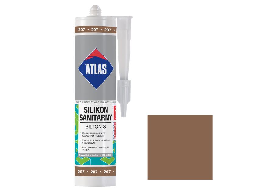 Silikon sanitarny Silton S latte ATLAS