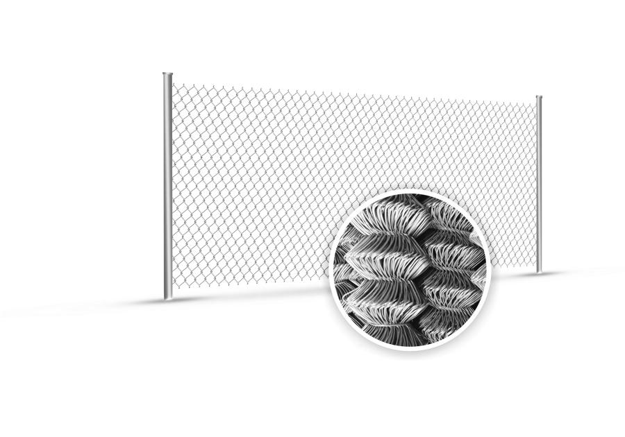 Siatka pleciona ocynk 1,50 x 10 m 2,00 mm VIMAR