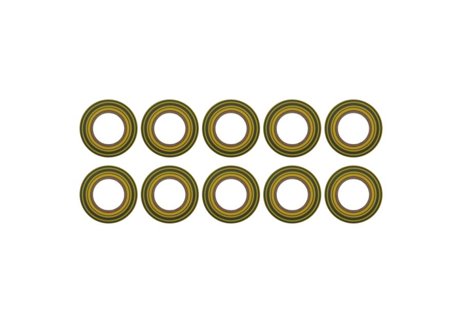 Taśma izolacyjna PVC 19 mm - 20 m żółto-zielona EMOS