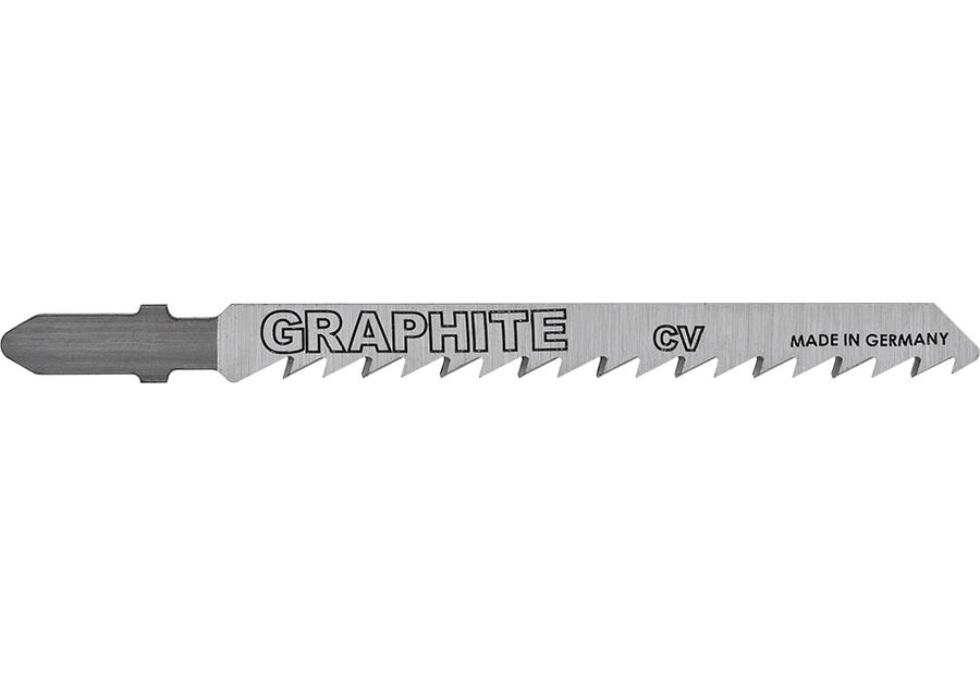 Brzeszczoty do wyrzynarki 6TPI, uchwyt typu T, kpl. 2 szt. GRAPHITE