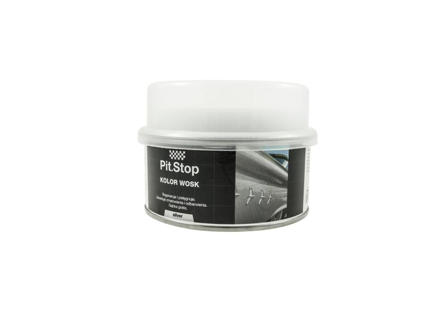 Wosk koloryzujący srebrny 190 ml PIT STOP