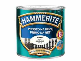 Farba do metalu 0,25 L biały półmat HAMMERITE