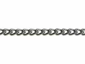 Łańcuszek pancerny mosiądzowa 1x3 mm - 50 mb HSI