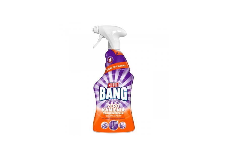 Spray czyszczący Zero kamienia Power Cleaner 750 ml CILIT BANG