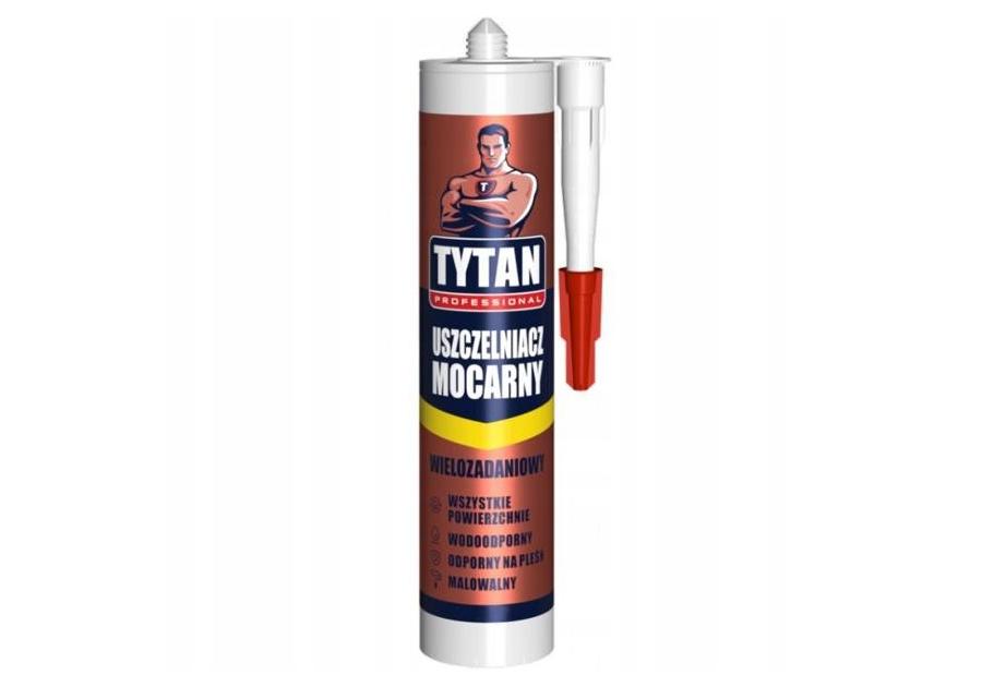 Uszczelniacz Mocarny 280 ml biały TYTAN PROFESSIONAL
