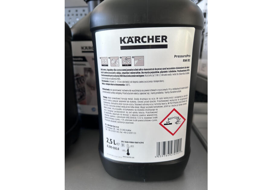 Środek czyszczący RM 81 ASF aktywny KARCHER
