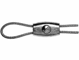 Zaciski baryłkowe 4 mm ocynk HSI
