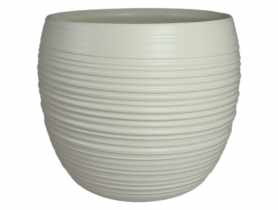 Osłonka doniczkowa 17 cm biały antyk CERMAX