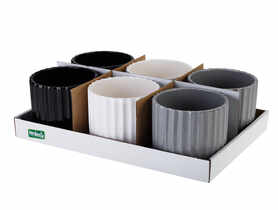 Osłonka ceramiczna 12 cm tacka VERDENIA