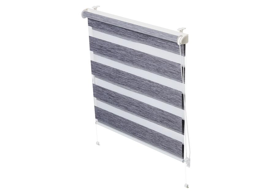 Roleta Mini Zebra Z-744 silvalin szary 53x150 cm GARDINIA