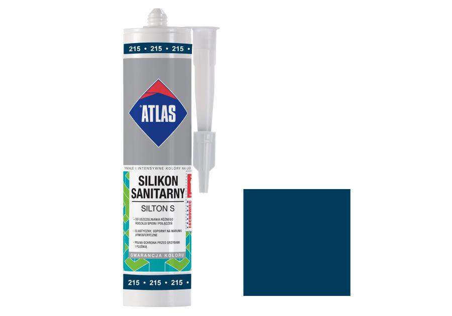 Silikon sanitarny Silton S atramentowy ATLAS