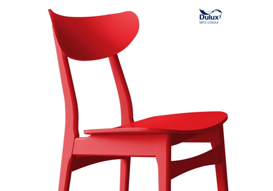 Farba do drewna, metalu i PCV Rapidry 0,4 L czerwony DULUX