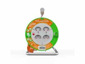 Przedłużacz bębnowy Eco PB-ST/M/10M/3X1/H05VV-F pomarańczowy PLASTROL