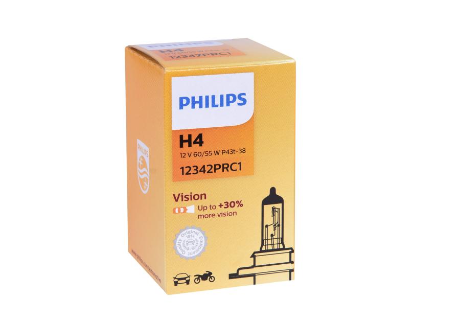 Żarówka samochodowa H4 12V 60/55W Vision PHILPIS