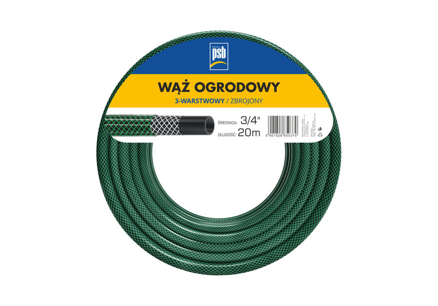 Wąż ogrodowy 3/4 - 20 m PSB