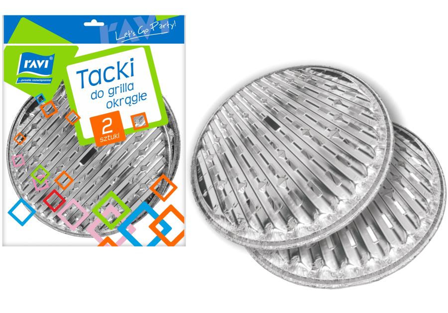 Tacki okrągłe do grilla 2 szt. RAVI