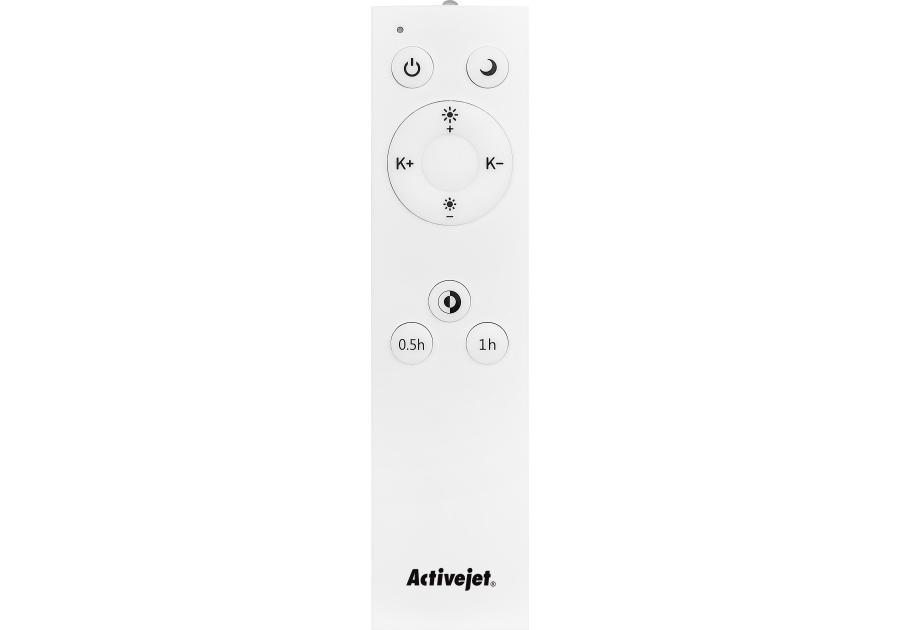 Plafon LED Aje-Kris Grey + pilot ACTIVEJET