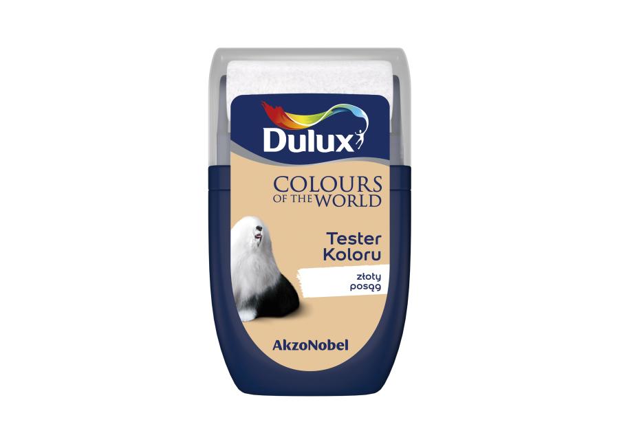 Tester farby Kolory Świata 0,03 L złoty posąg DULUX