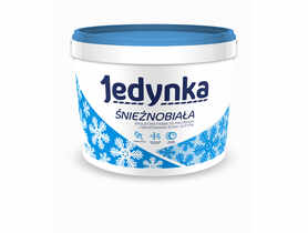 Farba do ścian i sufitów 5 L biała JEDYNKA