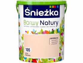 Farba do ścian i sufitów letni poranek 5 L ŚNIEŻKA