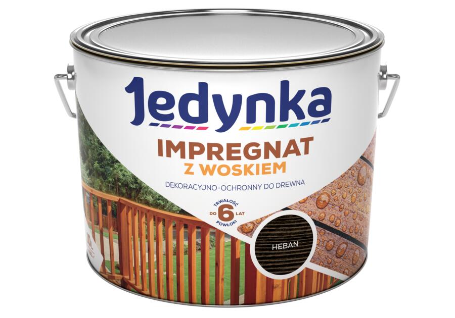 Impregnat do drewna z woskiem heban 0,9 L JEDYNKA